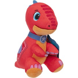 Giochi Preziosi DNA06100 Dino Ranch Plush Toy Dinosaur Lightning Soft Plush Toy Approximately 15 cm High Like Cartoon for Children Aged 3 Years and Above - Multicoloured