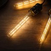 Duoled T10 Tubular Light Bulbs,E26 Dimmable Led Bulbs,8W Led Edison