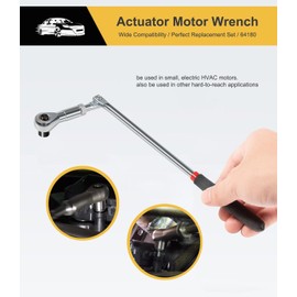 Tools 64180 ACTUATOR MOTOR RATCHET WRENCH SET