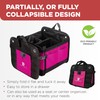 TRUNKCRATEPRO Pink SUV and Jeep Trunk Organizer - Premium Adjustable
