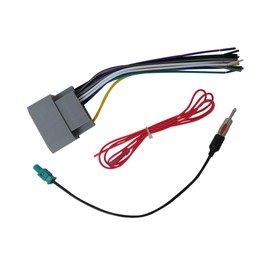 New! Feuaue Car Stereo Radio Wiring Harness & Antenna Adapter 70-6522 for Dodge ram 1500 2009-2013