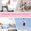 Ao Yee ZGL Slouch Yoga Socks,Pilates Women Socks with Non
