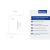 Maul MAULpearly 8201702 LED-Schreibtischleuchte 6W Warm- white, Neutral- white, Tageslicht-