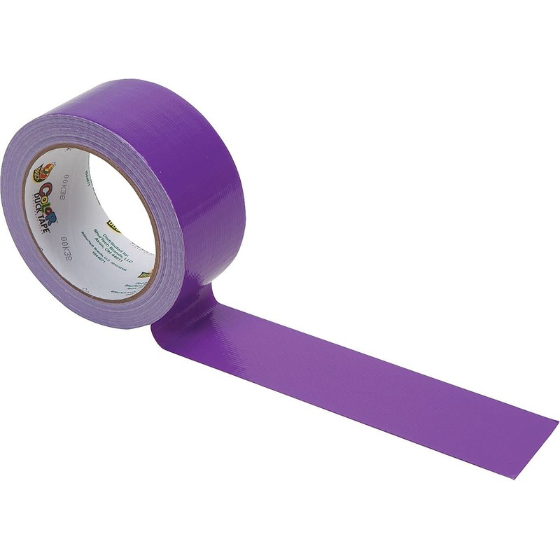 (Single Roll, Purple) - Colored Duck Tape 1.88" Wide 20
