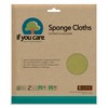 If You Care Sponge Cloths – 5 Count – 100%