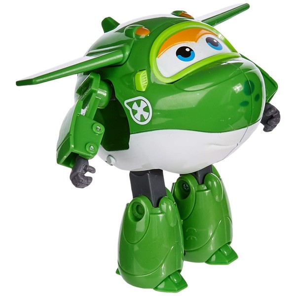 Super Wings - Transforming Mira Toy Airplane Figure | 5" Scale | Fun Toy for 3 4 5 year old Boys and Girls | Preschool Kids Birthday Gift, Green (YW710280)