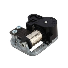 Music Box Spring Wind Up Musical Mechanism Movements Parts Music Box Parts Make Music Tool Kit with 1PCS Key 5PCS Screw