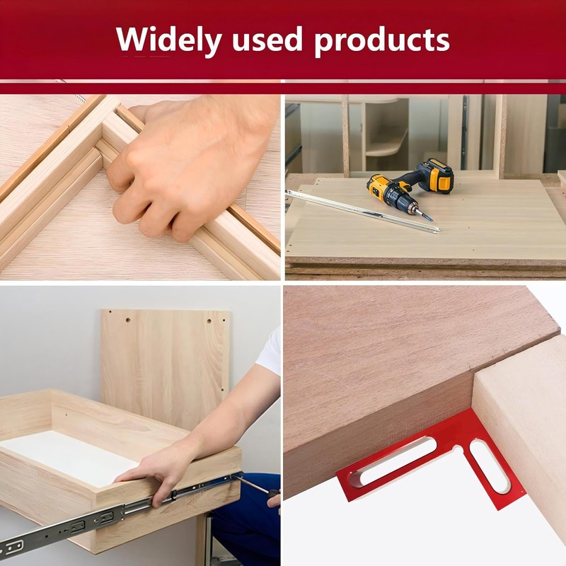 90 Degree Mini Positioning Square, Small Pocket Right Angle Clamps