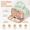 Lifewit Travel Toiletry Bag with Handle, Large Wide-Open Makeup Cosmetic