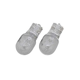 POSH 090685-10 Motorcycle Goods Wedge Valve Set (2 Pieces) 12V 10W T13 Type Clear