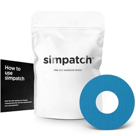 SIMPATCH Patches - Pack of 30 - Multiple Colours Available (Blue)