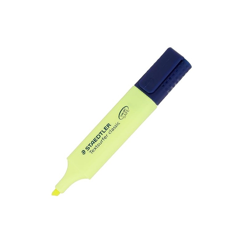 Staedtler Yellow Highlighter Pens Textsurfer Classic Fast Dry Ultra Soft