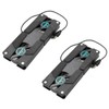 CAXUSD Laptop Cooler Dual Fan Radiator Notebook Cooling Pad Gaming