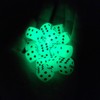 saijer Dice Set, 30 Pieces 16 mm Play Dice Glow