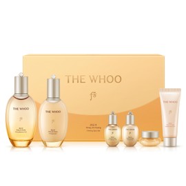 THE WHOO Firming Skincare 2pcs Set | Toner & Emulsion Duo with Glycoprotein Complex for Balanced, Firm Skin