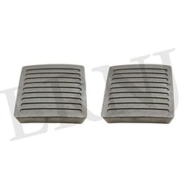 BRITPART Clutch & Brake Pedal PAD Set Compatible with Land Rover Defender 90 / Defender 110, Part # SKE500060