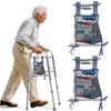 Aliseniors 2 Pack Walker Side Bag, Lightweight Folding Walkers Accessories