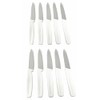 10 Pack - 4" Commercial Kitchen Paring Knives - White