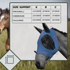 10 Pcs Elastic Fly Masks for Horses with Ears, Comfortable