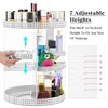 360 Rotating Makeup Organizer Countertop, Clear Acrylic Large Perfume Organizer,