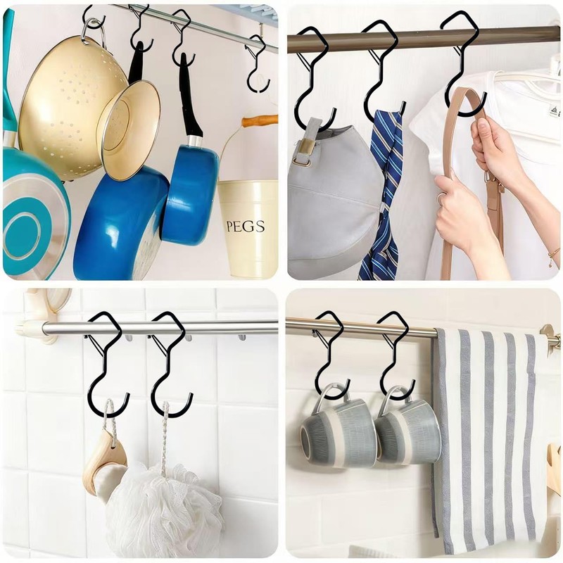 BJUTYEU Heavy Duty Screw Hooks for Hanging, 4-Inch Ceiling Hooks
