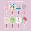 Carbon Fiber Pickleball Paddles with Cushion Comfort - Cactus Design