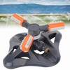 Lawn Sprinkler 3 Arm Nozzles 360° Auto Rotating Irrigation Water