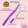 Vertex Womens Eyebrow Razor (6pc) Dermaplaning Brow Shaping Women Facial