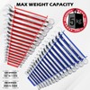 2-Pack Magnetic Wrench Organizer, 32-Slot Premium Wrench Rack Holder Tool
