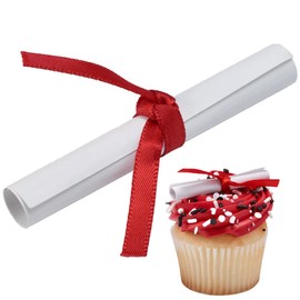 Graduation Diploma Cupcake Layons - 24 pc