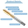 sourcing map 2pcs Straight Flute Thread Taps, M8 x 1.25