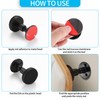 4 Pcs Headboard Stoppers, Adjustable Threaded Bed Frame Anti-Shake Tool,