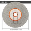 CAQUXIL Diamond Flat Lap Disc 4 Inch 60 Grit, 5/8