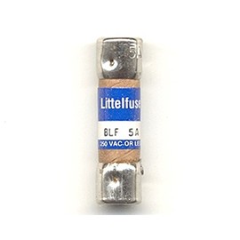 Littelfuse BLF-5 BLF005, 5 Amp 250V Cartridge Fuse