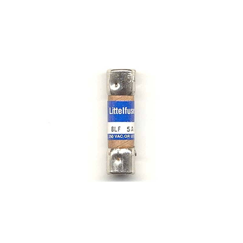 Littelfuse BLF-5 BLF005, 5 Amp 250V Cartridge Fuse