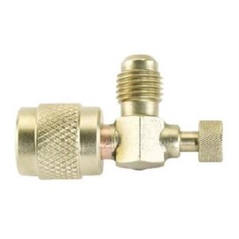 Thumb-Screw/Flow Control Valve for 5/16 M. Flare Access Fitting with 1/4" M. Access Port