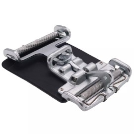 Boxer Racing Harness Center Buckle with Black Leather Pad 3" Latch & Link