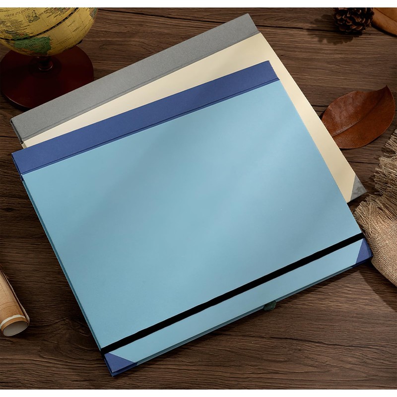 Folio Folder File Organiser 12 Compartments Document Folder with Label