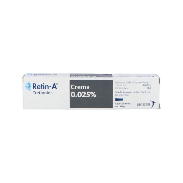 Retin A Crema 0.025 Tubo 40g - Producto Original de