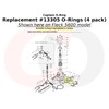 Captain O-Ring - Replacement #13305 O-Rings for Fleck/Rainsoft 2510, 5600,