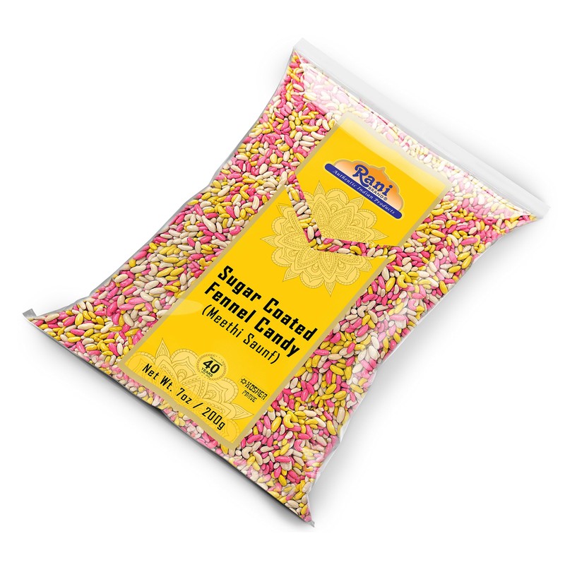 Rani Sugar Coated Fennel Candy 7oz (200g) ~ Indian After