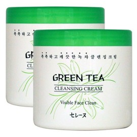 Serene Green Tea Cleansing Cream 450ml 2pcs / 세레느 녹차 클렌징 크림 450ml 2개2개