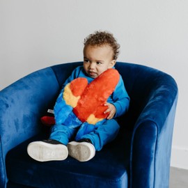 The Petting Zoo Scarlet Macaw Stuffed Animal Plushie, Gifts for Kids, Earth Keeperz Rainforest Animals, Zoologee Scarlet Macaw Plush Toy, 12 inches