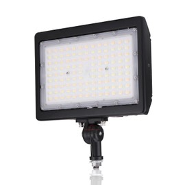 RuggedGrade 90W LED Flood Light | Kivo II CS Series | 13,050 Lumens | Color Selectable 3000K/4000K/5000K | Outdoor Waterproof Security Light | Knuckle Mount | DLC 5.1 Premium