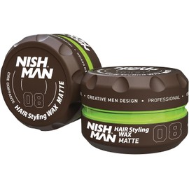 NISHMAN HAIR STYLING WAX MATTE 08 CIRE COIFFANTE 150ML