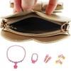 Goclothod Girls Bowknot Mini Coin Purse Heart Shape Cross Body