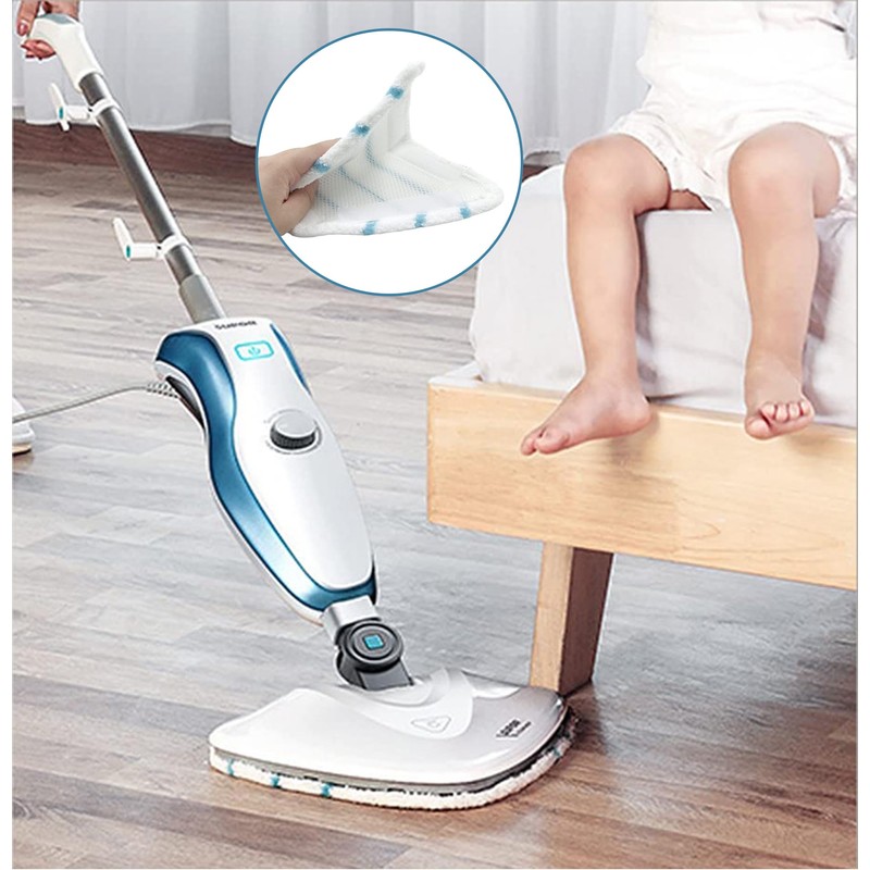 MRZJ CLEANmaxx Replacement Floor Cloths Set of 4 for Steam