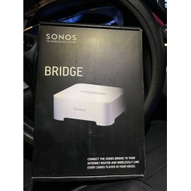 Sonos BRIDGE Wireless HiFi System - White BRIDGUS1. sw v4.0 New Sealed