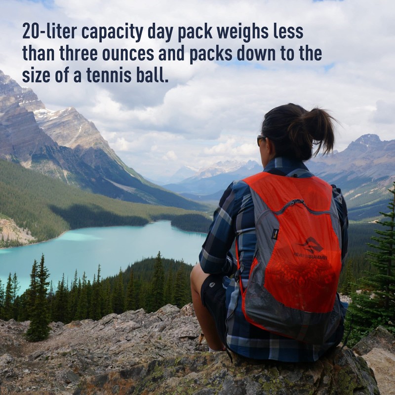 Sea to Summit Unisex's 377 Backpack, Orange, 5
