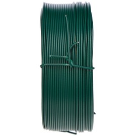 Merriway® BH00134 Plastic Coated Garden Wire, 1.2 mm x 0.75 (30 meters) - Green